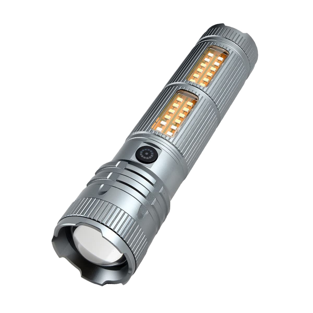 Rechargeable COB Flashlight High Output Dual Side Light for OEM & Wholesale – Black Panda 528 - 图片 2