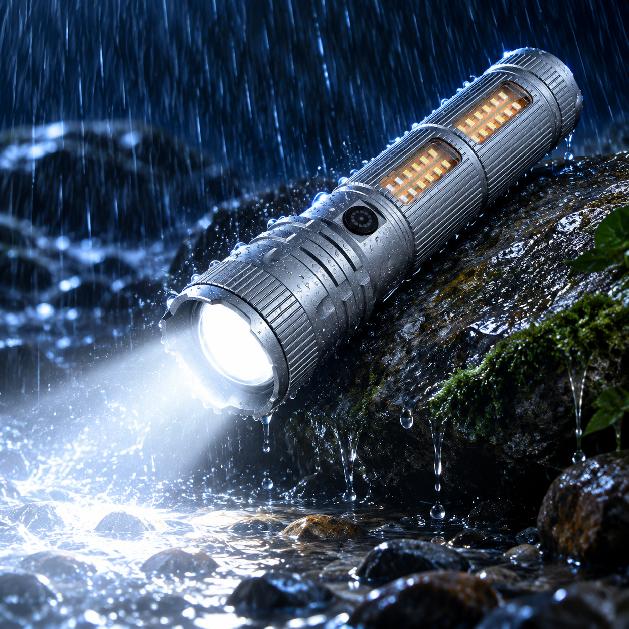 tactical flashlight 528 outdoor waterproof